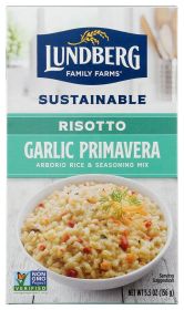 LUNDBERG: Risotto Garlic Primavera, 5.5 Oz