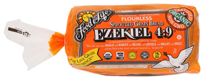 FOOD FOR LIFE: Ezekiel 4:9 Sprouted 100% Whole Grain Bread, 24 oz