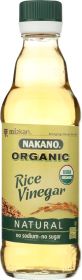 NAKANO: Organic Natural Rice Vinegar, 12 oz