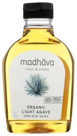 MADHAVA HONEY: AGAVE NECTAR GOLDEN LIGHT (17.000 OZ)