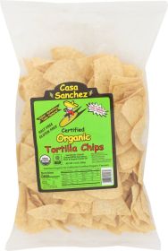 CASA SANCHEZ: Certified Organic Tortilla Chips, 14 oz