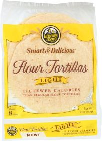 LA TORTILLA FACTORY: Light Flour Tortillas, 11 oz