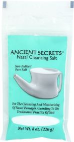 ANCIENT SECRETS: Nasal Cleansing Salt Bag, 8 oz