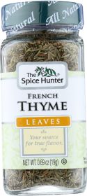 THE SPICE HUNTER: French Thyme Leaves, 0.69 oz