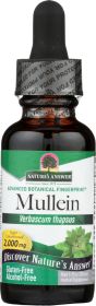 NATURE'S ANSWER: Mullein Alcohol-Free 2,000 mg, 1 oz