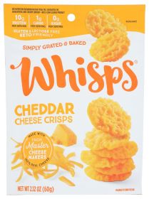 WHISPS: Cheddar Cheese Crisps, 2.12 oz