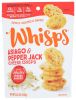 WHISPS: Cheese Crisps Asiago And Pepper Jack, 2.12 oz