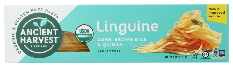 ANCIENT HARVEST: Organic Supergrain Pasta Linguine Gluten Free, 8 oz