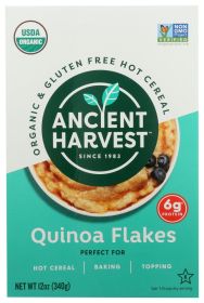 ANCIENT HARVEST: Organic Quinoa Flakes Gluten Free, 12 oz