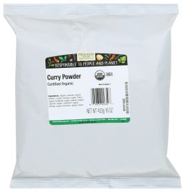 FRONTIER HERB: Organic Curry Powder, 16 oz