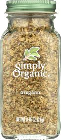 SIMPLY ORGANIC: Oregano, .75 Oz