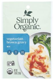 SIMPLY ORGANIC: Mix Gravy Brown Vegetable, 1 oz