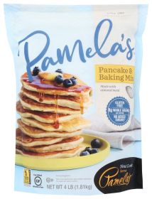 PAMELAS: Bakery Baking & Pancake Mix Gluten And Wheat Free, 4 lb