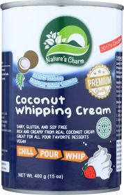 NATCHARM: Whipping Coconut Cream, 15 oz