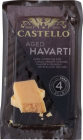 CASTELLO: Curiously Crunchy Aged Havarti Cheese, 7 oz