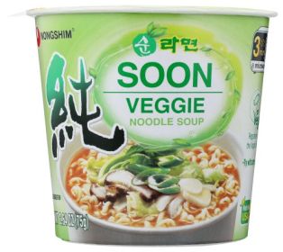 NONG SHIM: Noodle Cup Soon Veggie, 2.64 oz