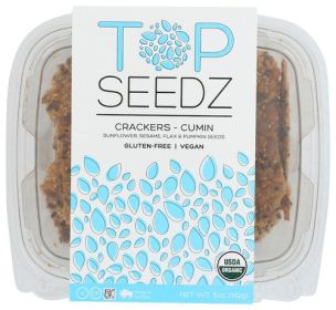 TOP SEEDZ LLC: Crackers Seed Cumin, 5 OZ