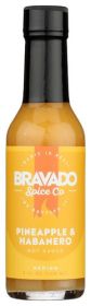 BRAVADO SPICE: Sauce Hot Pinapple Habane, 5 FO