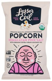 LESSER EVIL: Buddha Bowl Himalayan Pink Popcorn, 5 oz