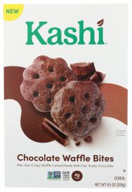 KASHI: Cereal Choc Waffle Crisp, 9.5 OZ