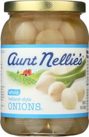 AUNT NELLIES: Onions Whl Holland Style, 14 OZ