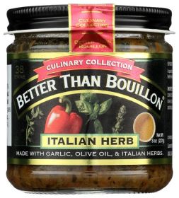 BETTER THAN BOUILLON: Base Italian Herb Cc, 8 OZ