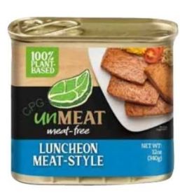 UNMEAT: Meat Free Luncheon Meat, 12 oz