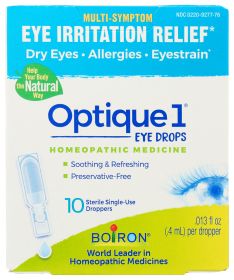 BOIRON: Optique 1 Minor Eye Irritation Drops, 10 Doses