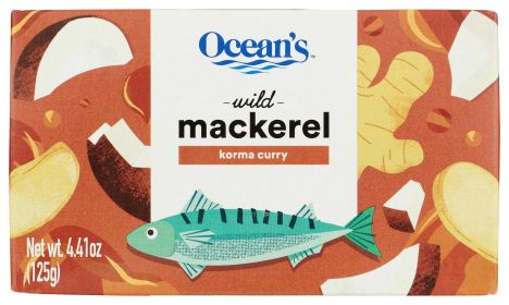 OCEAN'S: Mackerel Fillets, 4.41 oz