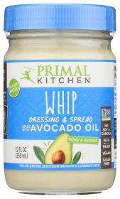 PRIMAL KITCHEN: Dressing Tngy Whp Avo Ol, 12 fo