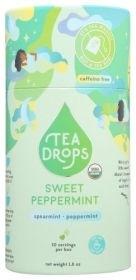 TEA DROPS: Tea Drops Sweet Peppermnt, 1.8 OZ