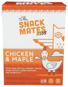 THE NEW PRIMAL: Stick Snack Mte Ckn Mple, 2.5 OZ