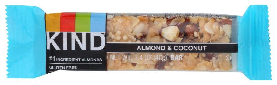 KIND: Fruit and Nut Bar Almonds and Coconut, 1.4 oz