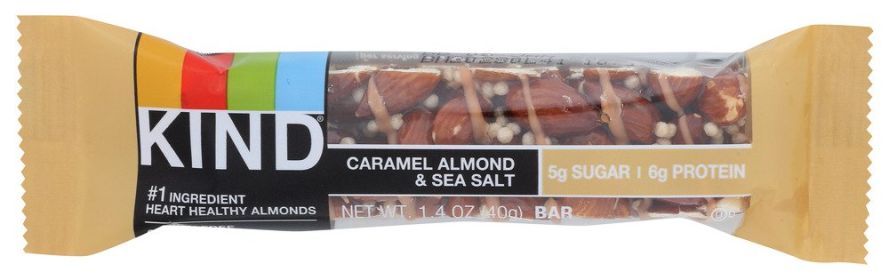 KIND: Nuts and Spices Caramel Almond and Sea Salt Bar, 1.4 oz