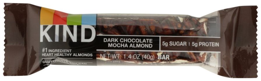 KIND: Nuts and Spices Dark Chocolate Mocha Almond Bar, 1.4 oz