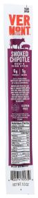 VERMONT SMOKE: Cure Beef and Pork Real Sticks Chipotle, 1 oz