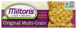 MILTONS: Gourmet Crackers Original Multi Grain, 8.4 oz