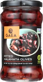 GAEA: Pitted Kalamata Olives, 5.6 oz