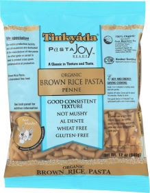 TINKYADA: Organic Brown Rice Penne Pasta, 12 oz