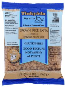 TINKYADA: Brown Rice Pasta Shells With Rice Bran, 16 oz