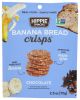 HIPPIE SNACKS: Chocolate Banana Bread Crisps, 2.5 oz