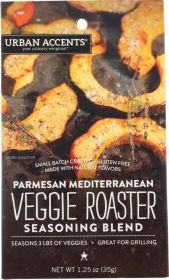 URBAN ACCENTS: Parmesan Mediterranean Veggie Roaster Seasoning, 1.25 oz