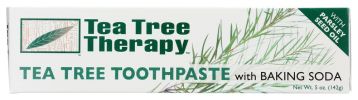 TEA TREE THERAPY: Toothpaste with Baking Soda, 5 oz