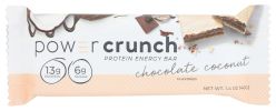 POWER CRUNCH: Chocolate Coconut Protein Bar, 1.4 oz