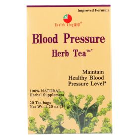 HEALTH KING TEA: Blood Pressure Tea, 20 bg