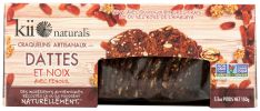 KII NATURALS: Date & Walnut Crisps, 5.3 oz