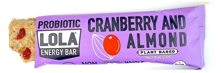 LOLA SNACKS: Bar Prbtc Cranberry Almnd, 1.76 oz