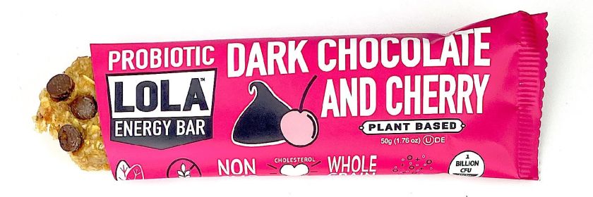 LOLA SNACKS: Bar Pbiotic Dk Choc Cherr, 1.76 oz