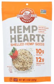 MANITOBA HARVEST:  Hemp Hearts Raw Shelled Hemp Seeds, 8 oz