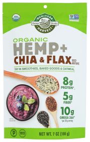 MANITOBA HARVEST: Seeds Hemp Chia Flax Organic, 7 OZ